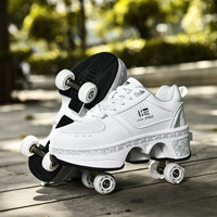 Chaussures de roller à roues escamotables 4 roues pour adultes et enfants – Vente en gros