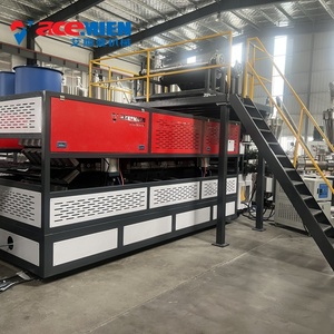 Machines de fabrication de toitures en feuilles de plastique Ligne de production de tuiles en PVC - Product Image 2