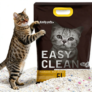 <span class=keywords><strong>Arena</strong></span> para Gatos <span class=keywords><strong>Aglomerante</strong></span> de Bentonita de Sodio Orgánica, Ecológica, Desechable por el Inodoro, con Aroma, en Perlas Blancas de Baja Emisión de Polvo - Product Image 1