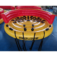 Lake Sea Water Games aufblasbare verrückte UFO Wassersport schwimmende Sofa UFO verrückte aufblasbare Röhre