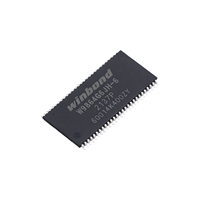 Chip de Memoria SDRAM de Alta Velocidad W9864G6JH-6I, TSOPII-54, Componentes Electrónicos