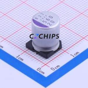 20SVPF560M ตัวเก็บประจุแบบแข็ง SMD, D10xL12.6 มม. ( ความจุ: 560uF ) ( ความแม่นยำ: 20% แรงดันไฟฟ้าที่กำหนด: 20V ) - Product Image 1