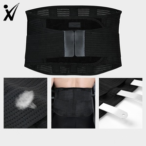 Orthèse de soutien de taille élastique réglable en gros <span class=keywords><strong>ceinture</strong></span> de gymnastique de colonne vertébrale droite avec type de soutien lombaire taille-taille - Product Image 4