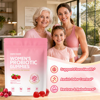 Gummies pour femmes OEM ODM aux enzymes digestives et probiotiques pour le soutien de l'équilibre du pH, les soins féminins, le bien-être quotidien et le soutien digestif