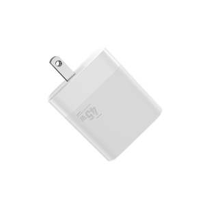 Adaptador de carga rápida de alta potencia GaN, 45W, USB C, PD, 2 puertos, <span class=keywords><strong>cargador</strong></span> portátil para <span class=keywords><strong>Mac</strong></span> book, IPad, teléfono - Product Image 6