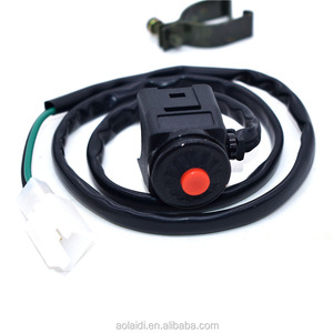 Interruptor de arranque y apagado de motocicleta, botón de arranque y parada Universal, piezas de Go-Kart para bicicleta de bolsillo ATV Quad Dirt Pit Bike - Product Image 3