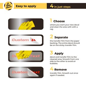 Diseño personalizado, su propio nombre, pegatina de vinilo personalizada, ventana de coche, barco, letras, parabrisas automotriz, letra gráfica de nombre - Product Image 6