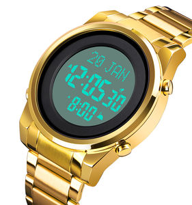 Montre numérique Skmei 1734 pour hommes, avec Qibla, Heure de l'Azan (<span class=keywords><strong>Al</strong></span> <span class=keywords><strong>Fajr</strong></span>, Alasr), pour la prière musulmane, fabriquée par des fabricants spécialisés dans les montres musulmanes. - Product Image 2
