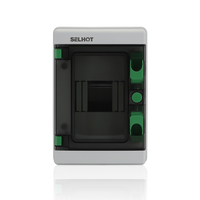 Boîte de distribution industrielle pour usage extérieur, personnalisable en usine SELHOT, certifiée IP65 ABS étanche, CE, RoHS, REACH