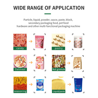 Machine de scellage automatique haute précision |   Nouvelle machine d'emballage de sachets préformés de qualité alimentaire pour le scellage, le pesage et le remplissage de tasses et de canettes