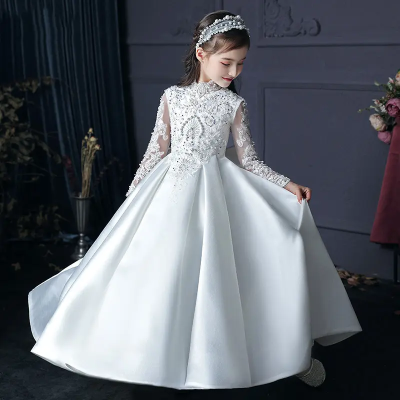 Kinder kleid Prinzessin Kleid ausländische Geburtstags kind Laufsteg Host Klavier böhmische Prinzessin Kleid