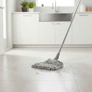 Mopa Húmeda Moderna y Duradera Gizmop de 300gr, Tela de Microfibra, Cabezal Rectangular, Autoescurrible, Antibacteriana, de Rápida Absorción y Sostenible - Product Image 3