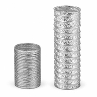 Tuyau d'aération flexible industriel télescopique pour usine, entrepôt, atelier et équipement mécanique