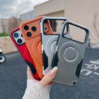 Étui de téléphone portable magnétique mat de luxe pour iPhone 18 Pro Max 18 Pro 17 16 15, protection contre les chutes