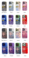 Coques de téléphone personnalisées tendance en IMD couleur argent avec motif pierre pour iPhone 12 13 14 15 16 17 Air Xr Xsmax – Accessoires pour téléphones