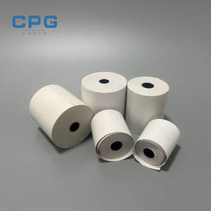 Rouleau de papier thermique pour caisse enregistreuse, approvisionnement direct d'usine, écologique, sans BPA, POS/ATM, 80GSM, 57X40, 80X80, papier de reçu pour caisses enregistreuses - Product Image 1