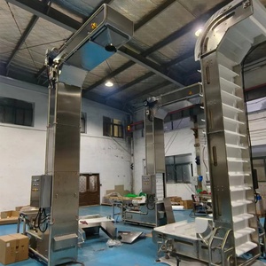 Transportador de cubo transparente Z Elevator con grado alimenticio - Product Image 3