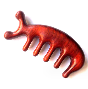 Precio al por mayor Acupresión Terapia de madera Herramienta de masaje Equipo Peine de masaje de madera - Product Image 1