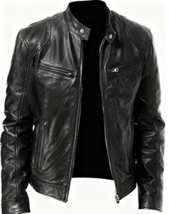 <span class=keywords><strong>Chaqueta</strong></span> de <span class=keywords><strong>Invierno</strong></span> para <span class=keywords><strong>Hombre</strong></span>, Nueva, con Cierre, Cuello Alto, de <span class=keywords><strong>Cuero</strong></span>, Talla Grande, a la Moda - Product Image 6