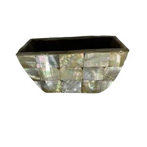 Latest Design Mother of Pearl Stone <b>Coaster</b> <b>Set</b> for Coffee and Tea Inlay <b>Coaster</b> Plate <b>with</b> <b>Coaster</b> <b>Holder</b> <b>Set</b> of 6 Pcs Decor - Product Image 2