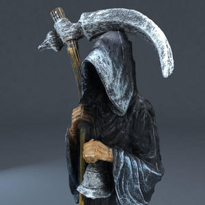 รูปปั้นผีสำหรับวันฮาโลวีนรูปปั้นศักดิ์สิทธิ์ซานต้ามูเออเต้ - Product Image 5