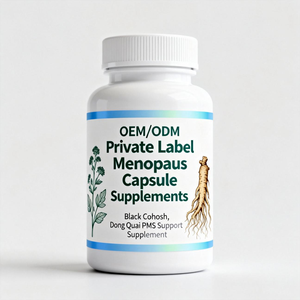 Capsules de multivitamines pour la ménopause à marque privée avec cohosh noir et dong <span class=keywords><strong>quai</strong></span> pour le soutien du SPM et la beauté (ne convient pas aux femmes enceintes) - Product Image 2