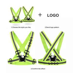 سترة سلامة مع عاكس سترة سلامة شبكية مع تنفس للضابط سترة سلامة عاكسة مع شعار مطبوع سترة سلامة مخصصة - Product Image 2
