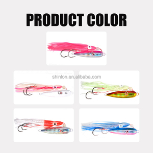 Señuelo de Pesca Luminoso Inchiku Tenya <span class=keywords><strong>Madai</strong></span> Jig Kabura de 40g-200g para Agua Salada, para Marlin, Pargo, Mero, Pulpo, Señuelo Metálico con Forma de Falda - Product Image 5