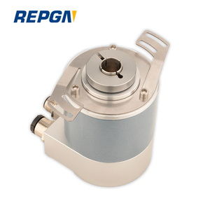 Encoder assoluto di alta precisione REPGN <span class=keywords><strong>RGS</strong></span>/M58C Profinet ottico, a giro singolo/multigiro, con albero cavo cieco e braccio di torsione a doppia ala - Product Image 6