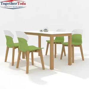 Chaise de conférence empilable avec accoudoirs, fauteuil en plastique, siège en plastique PP imperméable pour réunions, bureaux, écoles, salles de classe - Product Image 5