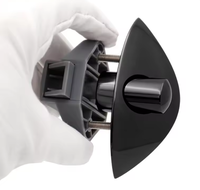 Boutons de verrouillage de quincaillerie pour armoires bureaux bateaux yachts tables et casiers-matériau en alliage de zinc durable
