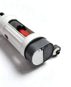 元朗24cm節水型モダンデザインプラスチック製トイレタンク、手動式フラッシュバルブ付き、浴室用 - Product Image 5