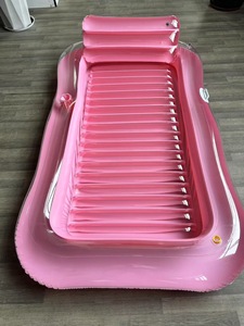 Nệm bơm hơi nước bơi đồ chơi thoải mái nổi Mat PVC Inflatable Lounger hồ bơi <span class=keywords><strong>Float</strong></span> với phun nước - Product Image 4