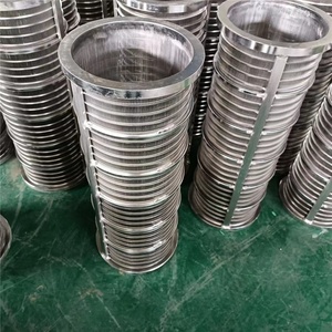 Thép không gỉ quay trống Lọc Koi AO vít Báo Chí separator Phân tách lọc Wedge Dây màn hình cho trommel màn hình - Product Image 5