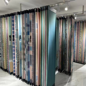 100% bông polyester sợi nhỏ in Twill sateen vải 250cm chiều rộng thiết kế mới tẩy trắng mô hình Dobby Phong cách thả vải - Product Image 1