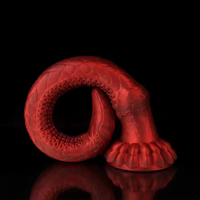 Dilatateur anal long en silicone souple en forme de tentacule de pénis d'alien, plug anal, jouet sexuel pour adulte, écologique, 100% étanche