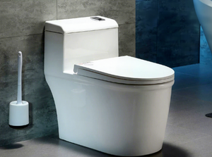 สุขภัณฑ์ห้องน้ำเซรามิคแบบโมเดิร์น ระบบกดน้ำสองปุ่ม สำหรับบ้าน - Product Image 2