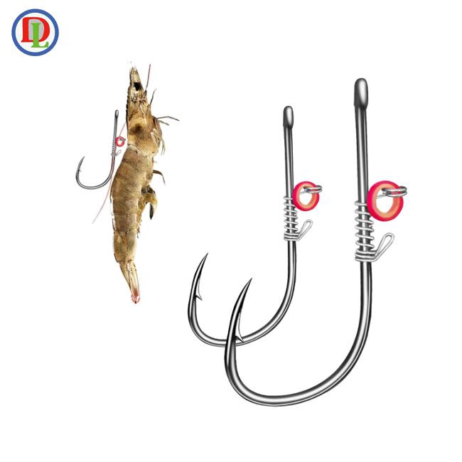 crooked fish hooks Fishing Crooked Mouth Hook Live Shrimp Back Hooks in All Sizes Fishhook
