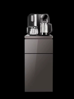 Machine à thé réfrigérée avec compresseur, distributeur d'eau chaude et froide avec bouilloires à double paroi en verre