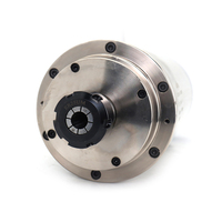 Moteur de broche à refroidissement par eau Wavetop-auto GDZ-125 4.5KW 5.5KW 6KW ER25 380V 8A 220V 12A 24000 tr/min pour machine de fraisage CNC