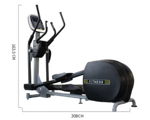 Équipement de gymnastique d'intérieur silencieux en acier commandé magnétiquement <span class=keywords><strong>manuel</strong></span> de machine elliptique commerciale - Product Image 3
