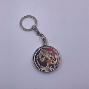 Porte-clés personnalisé en métal plaqué argent avec dinosaure Tyrannosaurus <span class=keywords><strong>Rex</strong></span> Jurassic-world - Product Image 4