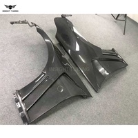 Capot et Aile en Fibre de Carbone Véritable pour Nissan Z34 370Z 2009-2020 Coupé Roadster, Aile Avant, Capot Moteur, Kit Carrosserie
