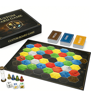 Servicio OEM de Juegos de Mesa Personalizados para Fiestas, Fabricante de Juegos de Cartas Divertidos con Materiales de Papel Ecológicos - Product Image 1