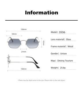 3556 Lunettes de soleil vintage en métal de haute qualité UV400, lunettes de soleil polarisées photochromiques pour hommes - Product Image 5