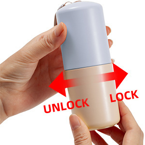 Pastillero Semanal Impermeable de 7 Días con 7 Compartimentos, Organizador de Medicamentos o Vitaminas con Interruptor Giratorio, Libre de BPA, con Logotipo Personalizado - Product Image 3