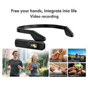Occhiali FPV HD HLVISUS per Sport, Videocamera con Angolo di Visione di 110°, Registrazione Video 1080P, Sensore CMOS S111, Registrazione su MicroSD, Non Impermeabile - Product Image 4