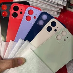 Thay Thế Glass Cover Quay Lại Cửa Nhà Ở Đối Với <span class=keywords><strong>iPhone</strong></span> 8G/8 Cộng Với XR XS XS Max 11 12 13 Pro Max 13 Mini Trường Hợp Trở Lại Pin Bìa - Product Image 4