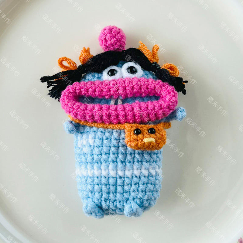 Sky Blue Suit Head [with Bag]