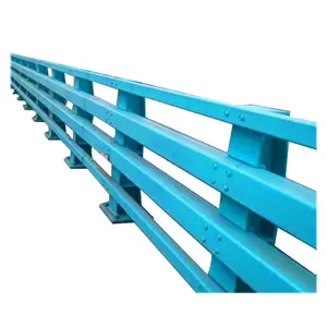 Metal Road Barreira Hot Dipped Galvanized Bridge Guardrails Made in China